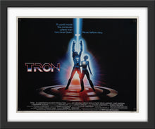 Load image into Gallery viewer, An original movie poster for the film TRON