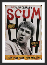 Load image into Gallery viewer, An original movie poster for the Alan Clarke film Scum