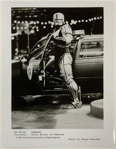 An original 8x10 movie still for the film Robocop