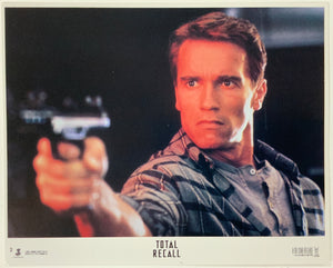 An original 8x10 lobby card for the film Total Recall