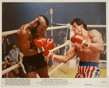 Load image into Gallery viewer, An original lobby card for the film Rocky III