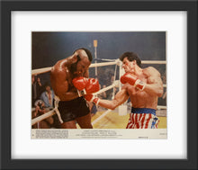 Load image into Gallery viewer, An original lobby card for the film Rocky III