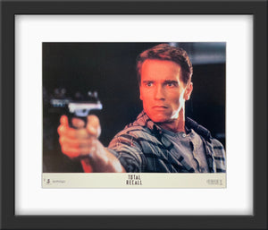 An original 8x10 lobby card for the film Total Recall