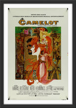 Load image into Gallery viewer, An original movie poster for the film Camelot with artwork by Bob Peak