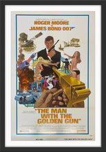 Load image into Gallery viewer, An original movie poster for the James Bond film The Man With The Golden Gun