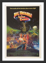 Load image into Gallery viewer, An original movie poster for the film Big Trouble In Little China