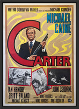Load image into Gallery viewer, An original Italian movie poster for the film Get Carter