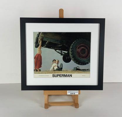 An original 8x10 lobby card for the 1978 film Superman
