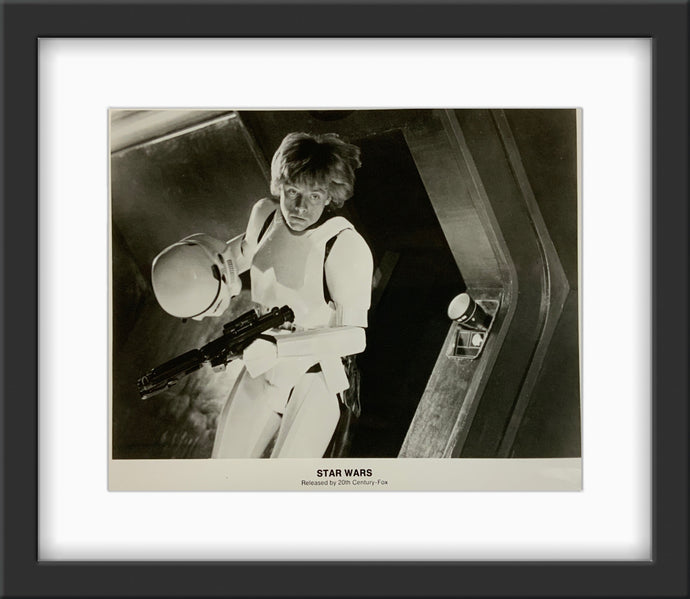 An original 8x10 movie still from the George Lucas film Star Wars / A New Hope / Episode 4 / IV
