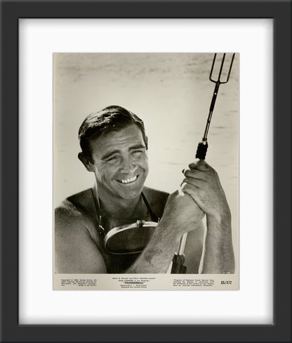 An original 8x10 movie still for the James Bond film Thunderball