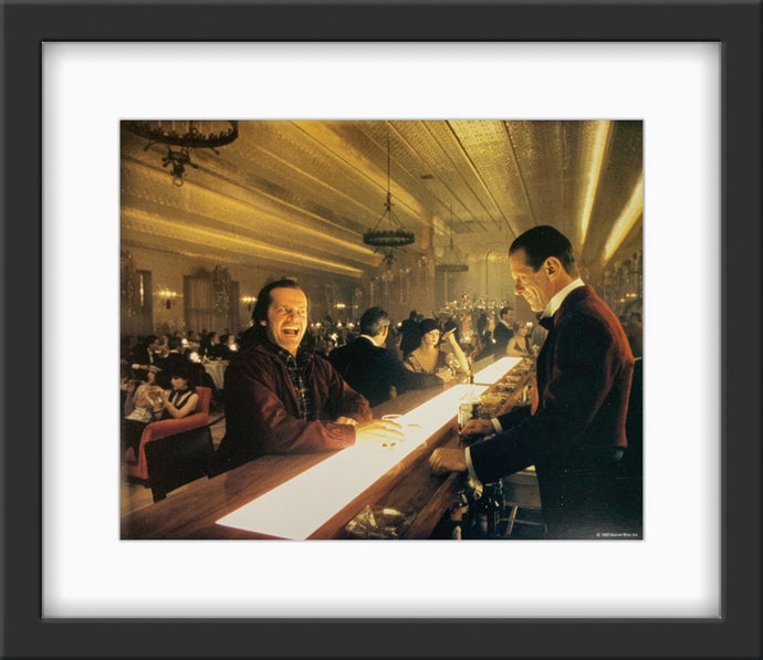 An original 8x10 movie still from the Stanley Kubrick film The Shining