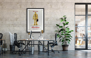 An original movie poster for the film Office Space