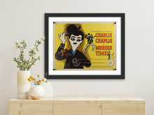 Load image into Gallery viewer, An original movie poster for the Charlie Chaplin film Modern Times