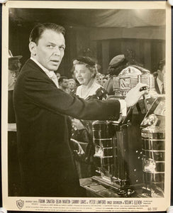 An original 8x10 movie still of Frank Sinatra from the 1960 film Ocean's 11
