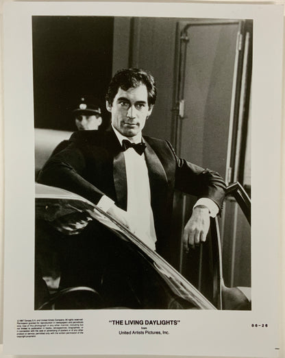 An original 8x10 movie still for the James Bond film The Living Daylights
