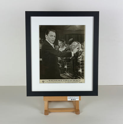 An original 8x10 movie still of Frank Sinatra from the 1960 film Ocean's 11
