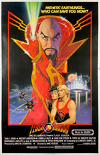 Load image into Gallery viewer, An original movie poster for the film Flash Gordon