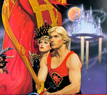 Load image into Gallery viewer, An original movie poster for the film Flash Gordon