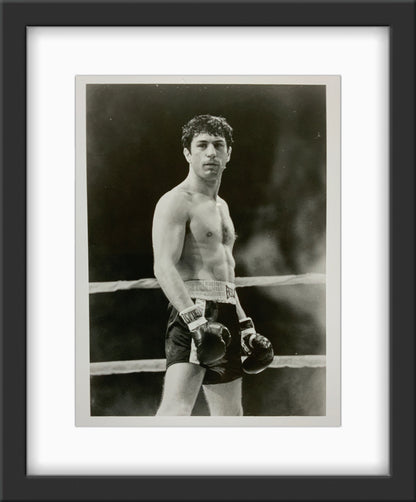 An original 8x10 movie still for the film Raging Bull