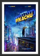 Load image into Gallery viewer, An original movie poster for the film Pokemon Detective Pikachu