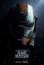 Load image into Gallery viewer, An original Disney+ poster for the Star Wars TV series The Bad Batch