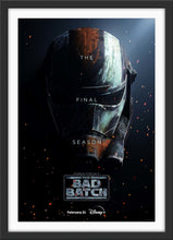 Load image into Gallery viewer, An original Disney+ poster for the Star Wars TV series The Bad Batch