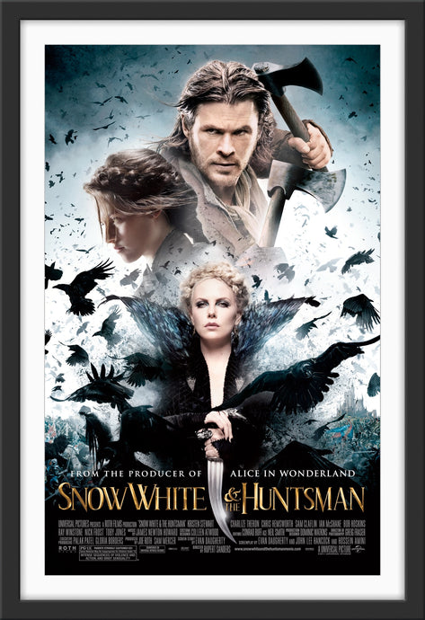 An original movie poster for the Disney film Show White and the Huntsman