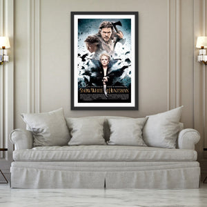 An original movie poster for the Disney film Show White and the Huntsman