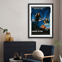 Load image into Gallery viewer, An original movie poster for the James Bond film License / Licence to Kill