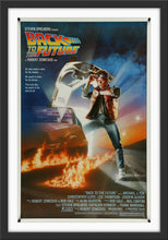 Load image into Gallery viewer, An original movie poster for the film Back To The Future