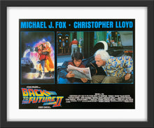 Load image into Gallery viewer, An original 11x14 lobby card for the film Back to the Future 2 / II