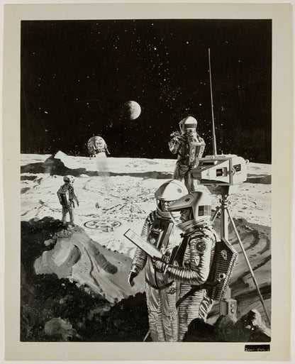 An original 8x10 still for the Stanley Kubrick film 2001 A Space Odyssey