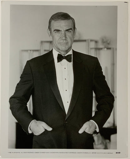 An original 8x10 movie still for the James Bond film Never Say Never Again