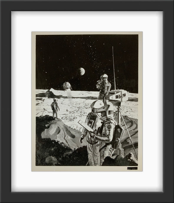 An original 8x10 still for the Stanley Kubrick film 2001 A Space Odyssey