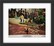 Load image into Gallery viewer, An original 8x10 lobby card for the film Willy Wonka and the Chocolate Factory