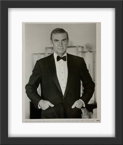 An original 8x10 movie still for the James Bond film Never Say Never Again