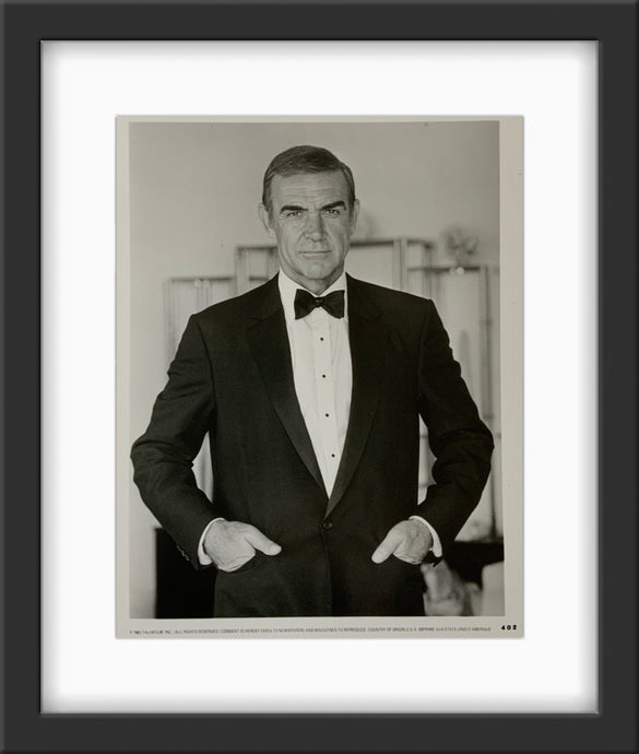 An original 8x10 movie still for the James Bond film Never Say Never Again