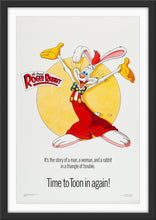 Load image into Gallery viewer, An original movie poster for the film Who Framed Roger Rabbit