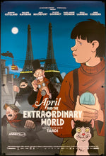 Load image into Gallery viewer, An original movie poster for the French film Avril et le Monde Truque / April and the Extraordinary World