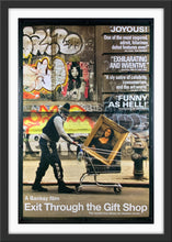 Load image into Gallery viewer, An original movie poster for the Banksy film Exit Through The Gift Shop