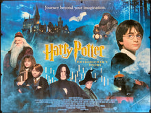 Load image into Gallery viewer, An original movie poster for the film Harry Potter and the Philosopher&#39;s Stone