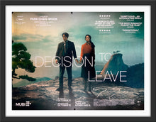 Load image into Gallery viewer, An original movie poster for the Park Chan-Wook film Decision to Leave