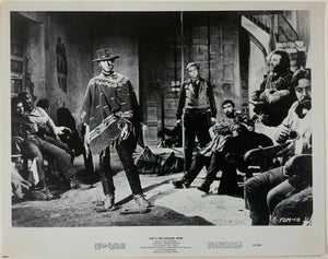 An original 8x10 movie still for the Sergio Leone film For A Few Dollars More