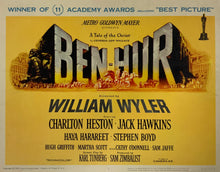 Load image into Gallery viewer, An original 11x14 lobby card for the film Ben-Hur