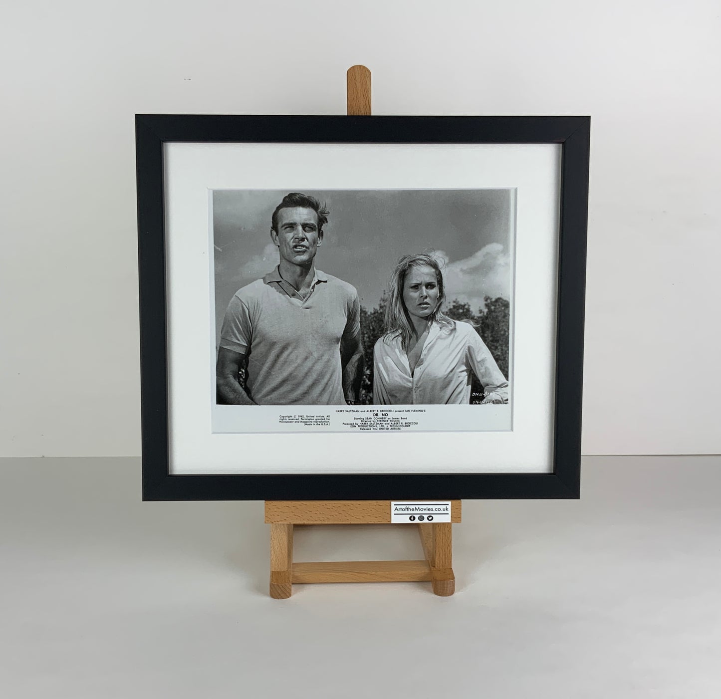 An original 8x10 movie still for the James Bond film Dr No