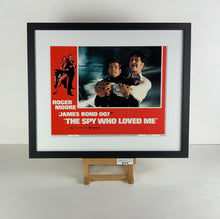 Load image into Gallery viewer, An original 11x14 lobby card for the James Bond film The Spy Who Loved Me