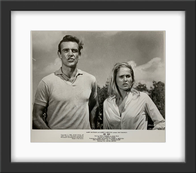 An original 8x10 movie still for the James Bond film Dr No