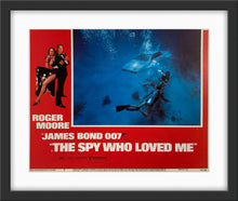 Load image into Gallery viewer, An original 11x14 lobby card for the James Bond film The Spy Who Loved Me