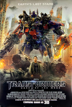 Load image into Gallery viewer, An original movie poster for the film Transformers Dark of the Moon