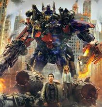 Load image into Gallery viewer, An original movie poster for the film Transformers Dark of the Moon